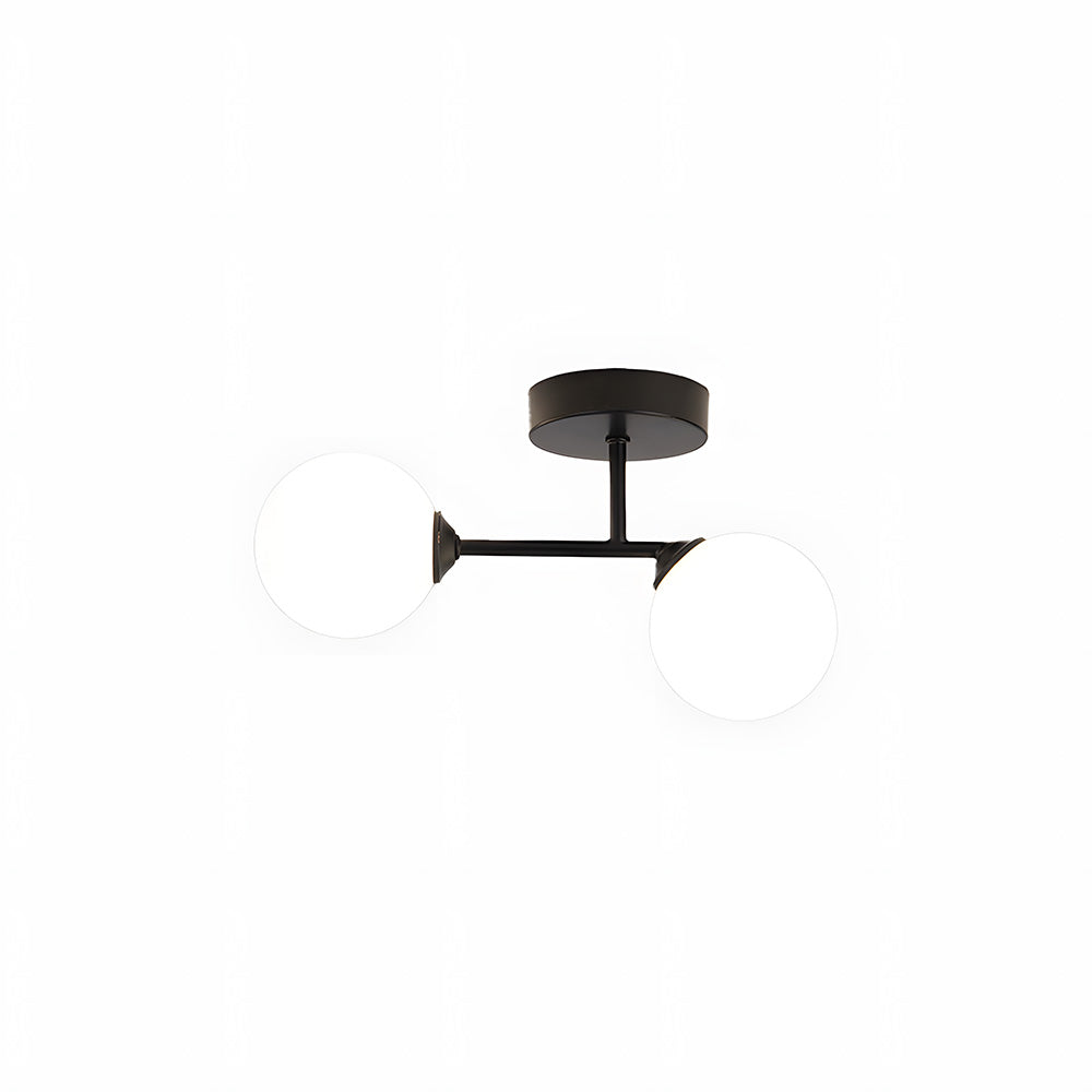 Moderne Nordisk Loftslampe i Glas til Gange og Rum Loftlamper Tech Butik