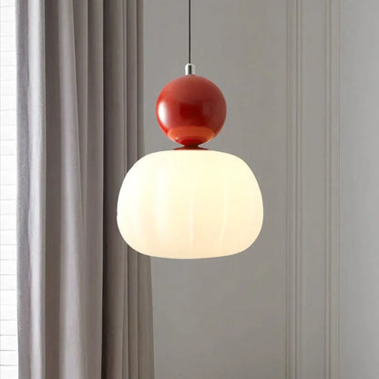 Moderne Nordisk Træ-Pendel Lampe til Spisebord, Køkken og Stue Hængelamper Tech Butik Et hoved Rød