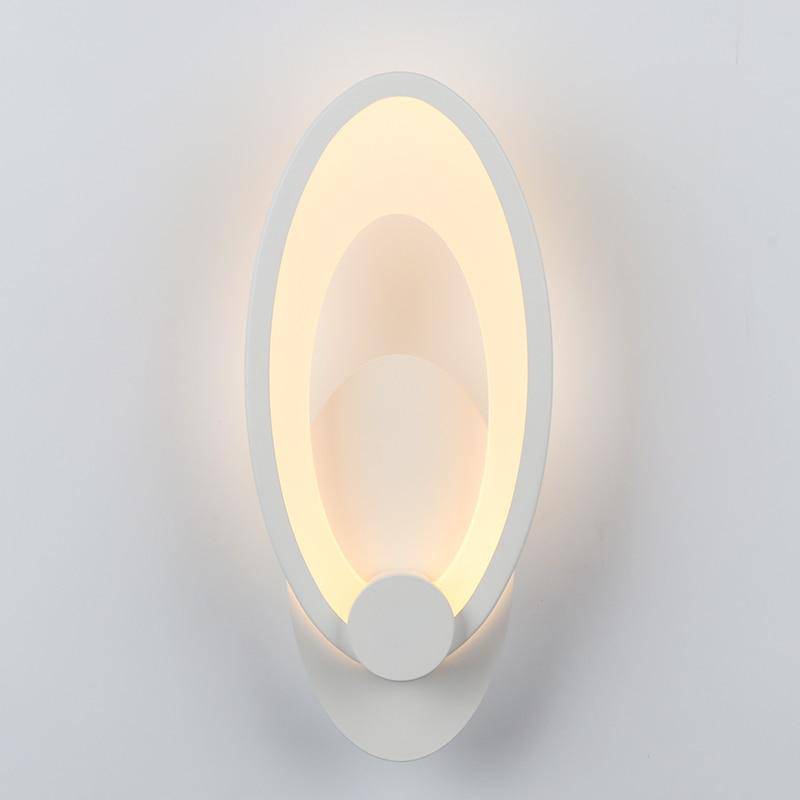 Moderne Oval LED-væglampe til ethvert rum Væglamper Tech Butik