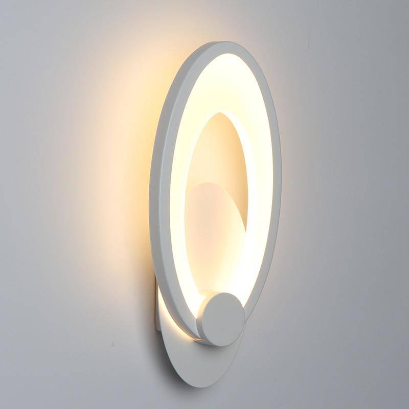Moderne Oval LED-væglampe til ethvert rum Væglamper Tech Butik