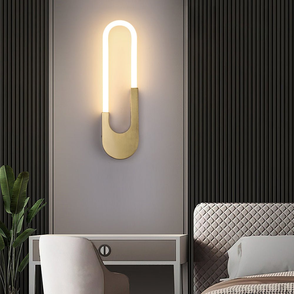 Moderne Oval LED Væglampe Væglamper Tech Butik