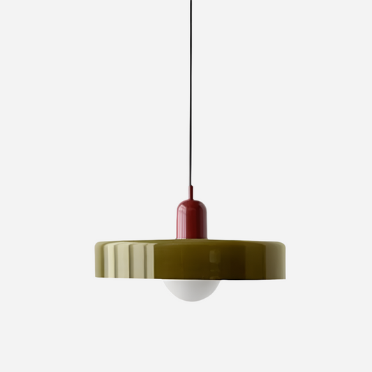 Moderne Pendel i farvet glas Hængelamper Tech Butik