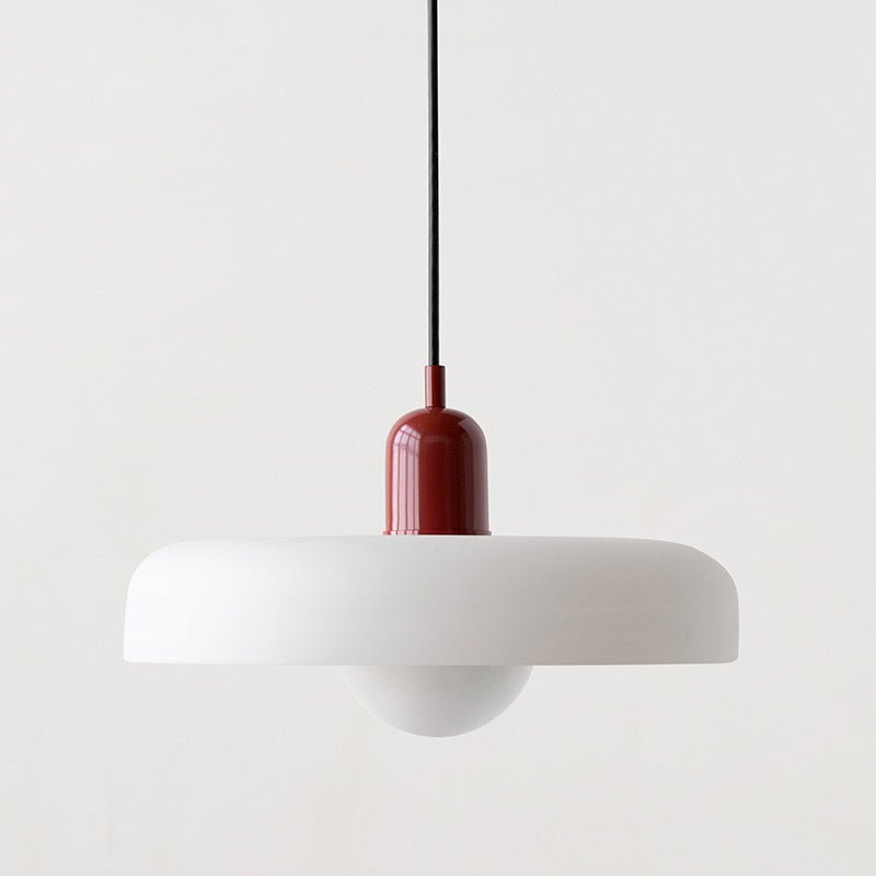 Moderne Pendel i farvet glas