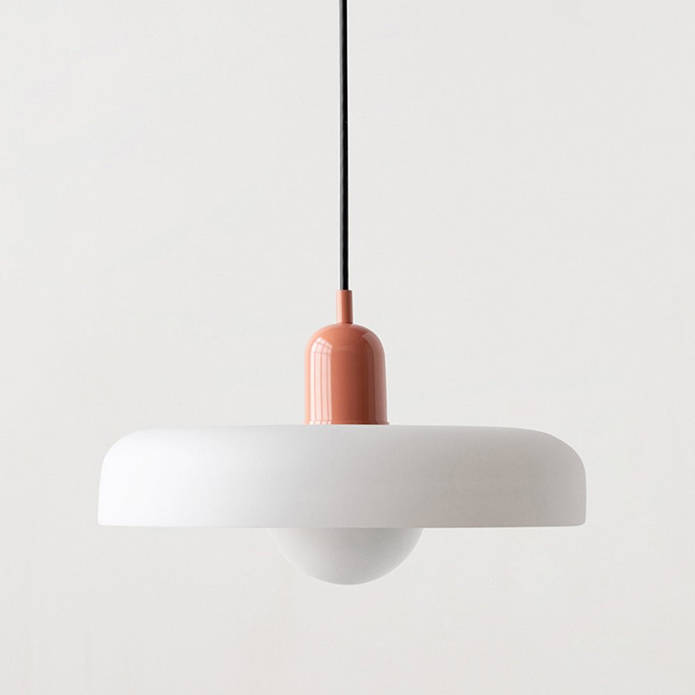 Moderne Pendel i farvet glas