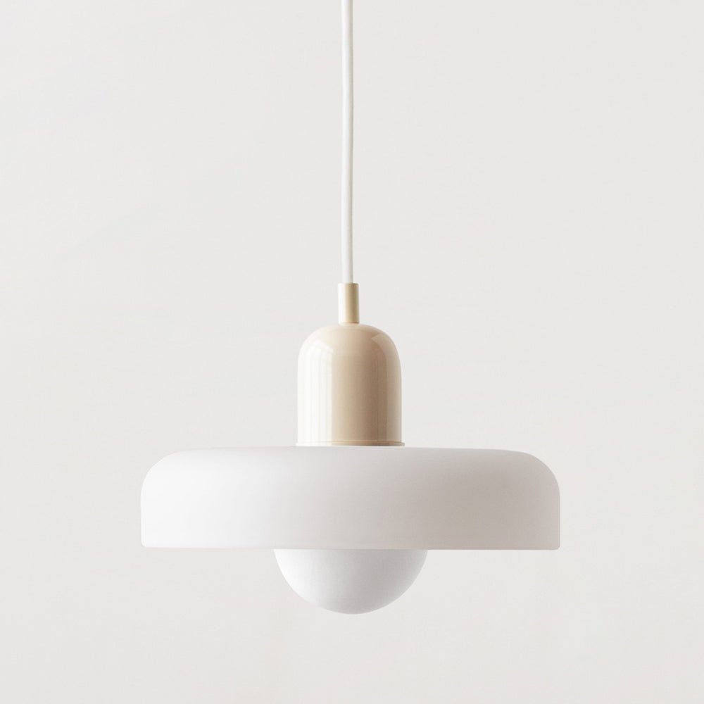 Moderne Pendel i farvet glas