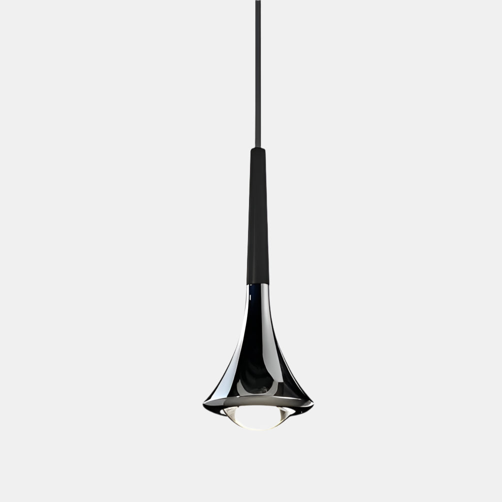 Moderne Pendellampe I Nordisk Vanddråbedesign Hængelamper Tech Butik Sort