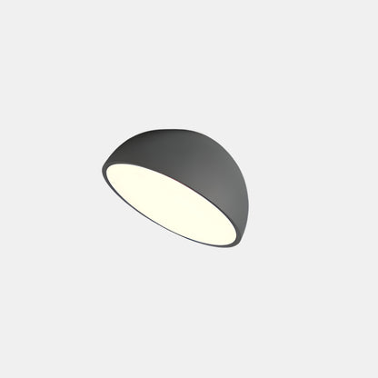 Moderne Rund LED Loftlampe Loftlamper Tech Butik Sort D20*H20cm Varmt lys