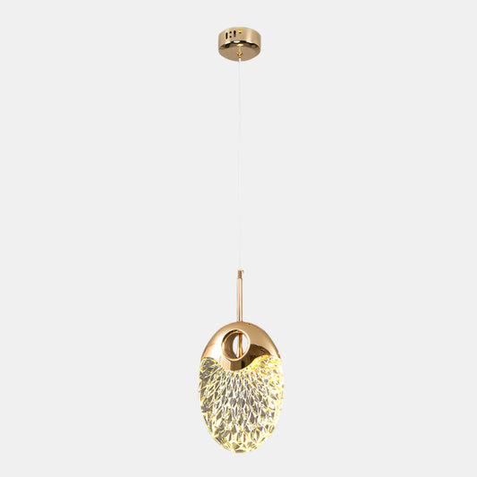 Moderne Rund LED Loftslampe med Jernbase Hængelamper Tech Butik A Varmt lys