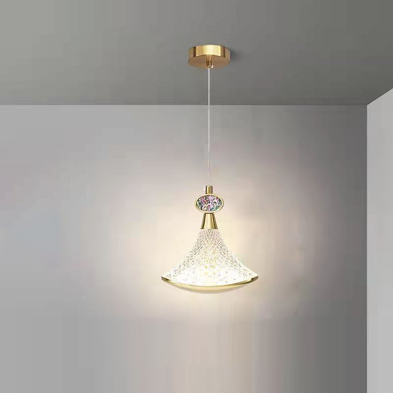 Moderne Rund LED Loftslampe med Jernbase Hængelamper Tech Butik E Varmt lys
