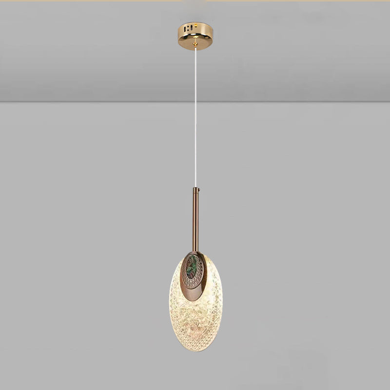 Moderne Rund LED Loftslampe med Jernbase Hængelamper Tech Butik F Varmt lys