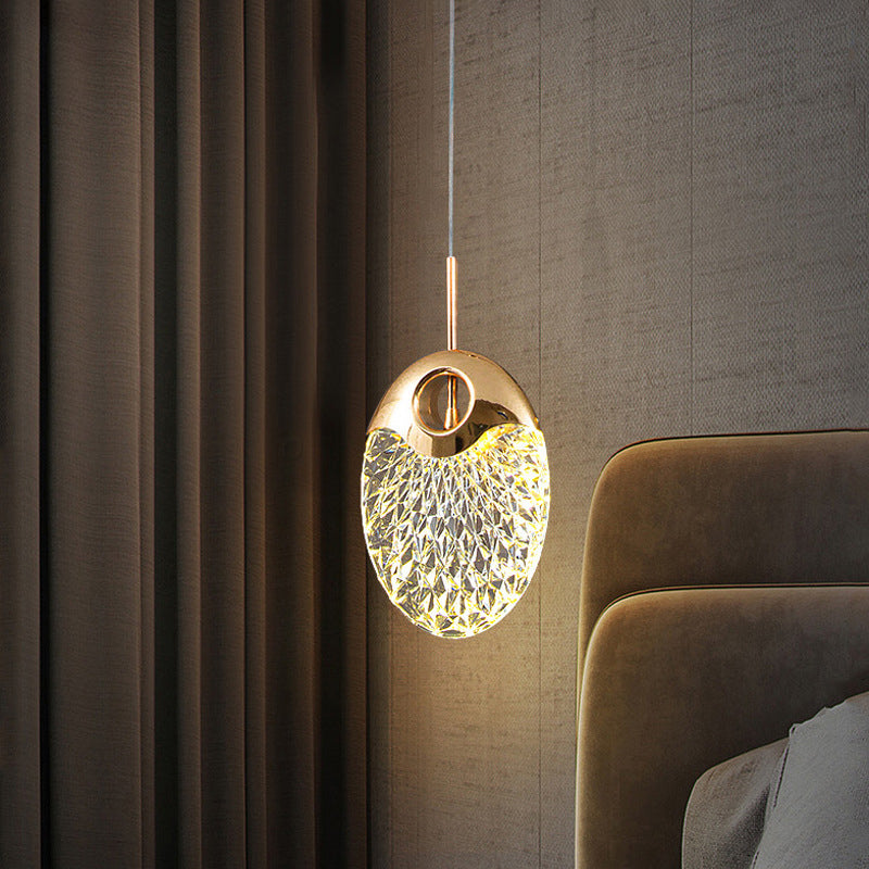Moderne Rund LED Loftslampe med Jernbase Hængelamper Tech Butik