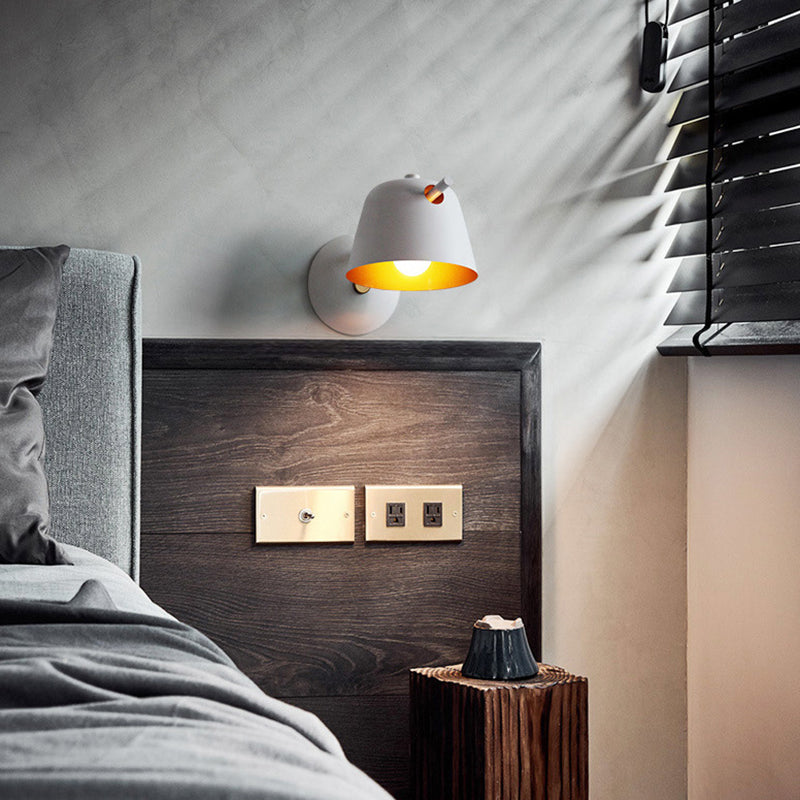 Moderne Skulpturel Væglampe til Stilfulde Rum Væglamper Tech Butik Hvid