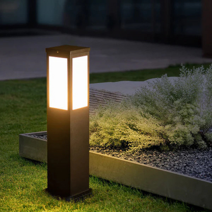 Moderne Udendørs Solcellelampe med Kraftig LED Belysning Udendørs lys Tech Butik