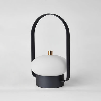 Moderne Trådløs Bordlampe til Indendørs Stemningsbelysning Bordlamper Tech Butik Mørkegrå