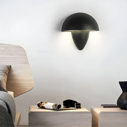 Moderne Udendørs Væglampe med Unikt Svampeformet Design Væglamper Tech Butik