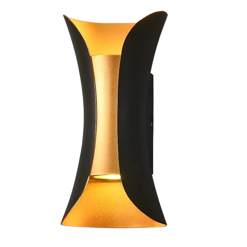 Moderne Buet LED Udendørs Væglampe – Vandtæt Op- & Nedlys Udendørs belysning Tech Butik