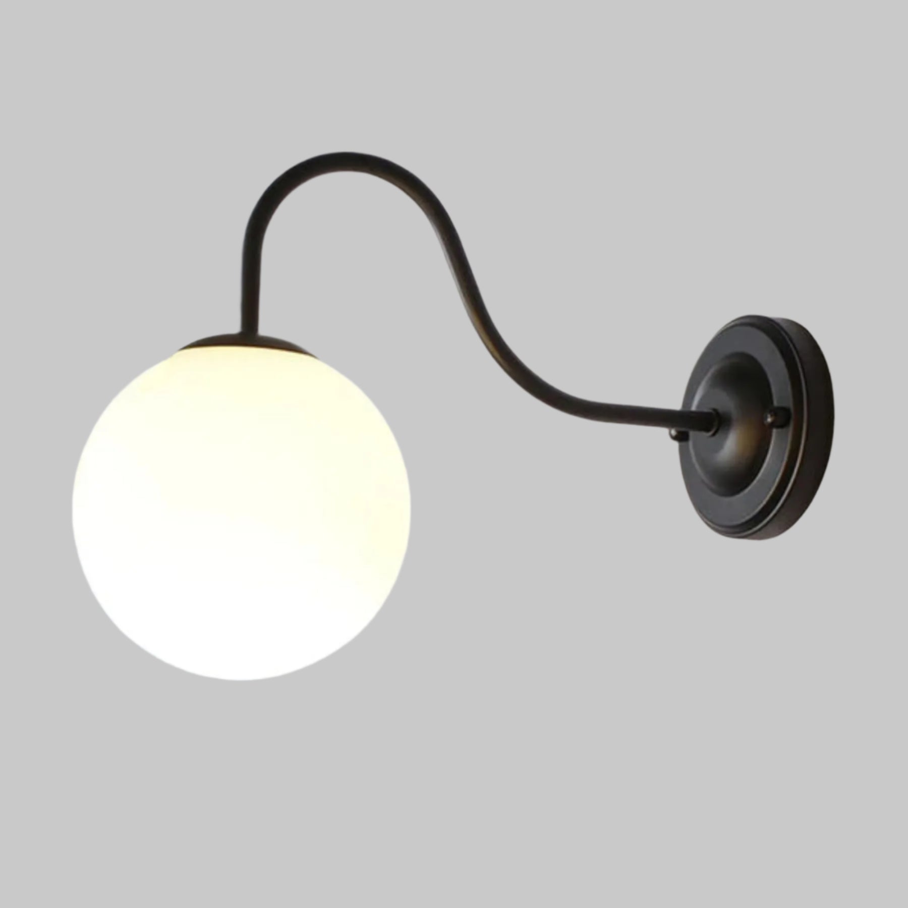 Moderne Væglampe i Glas med Minimalistisk Udtryk Væglamper Tech Butik E