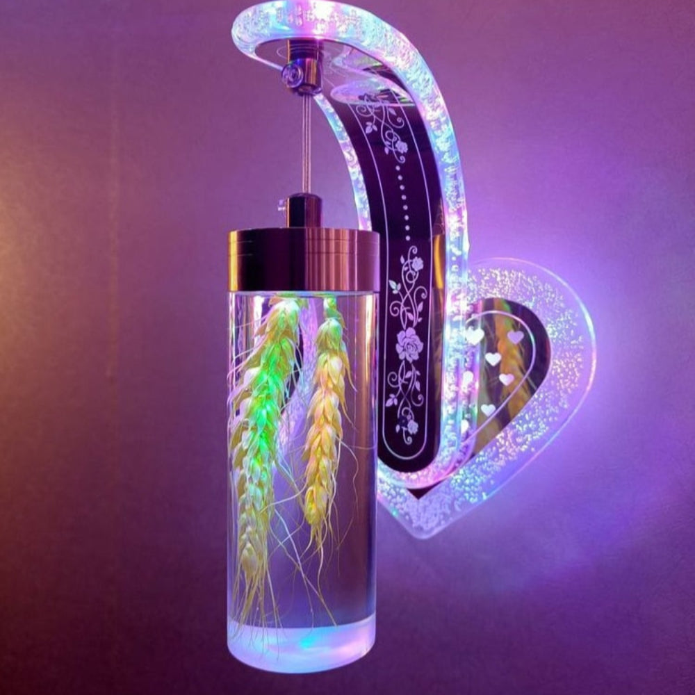 Moderne Væglampe med Blomsterdetalje Stemningsbelysning Tech Butik G