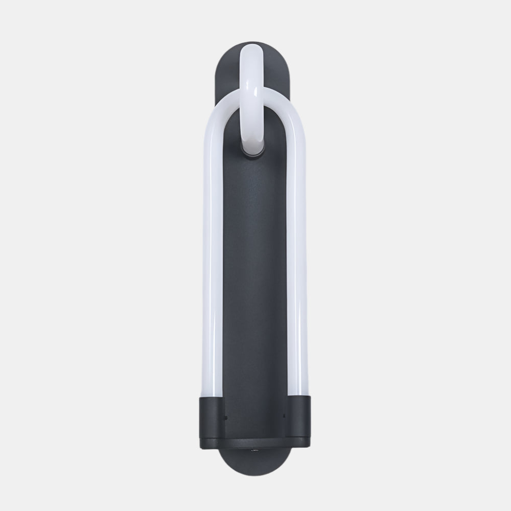 Moderne Væglampe med Dobbelt Hoved til Stuer og Soveværelser Væglamper Tech Butik Sort 30cm Varm hvid