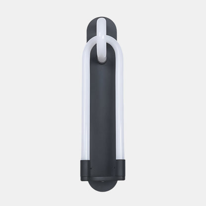 Moderne Væglampe med Dobbelt Hoved til Stuer og Soveværelser Væglamper Tech Butik Sort 30cm Varm hvid