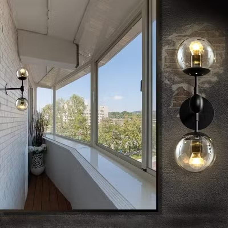 Moderne Væglampe med Dobbelt Kugledesign til Boligen Væglamper Tech Butik