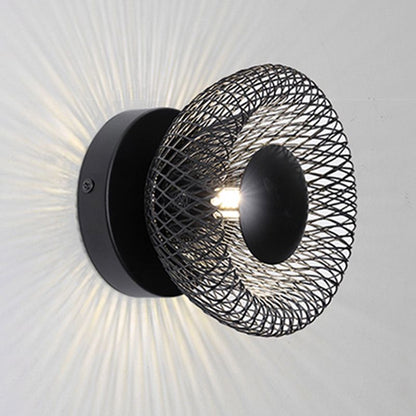 Moderne Væglampe med Elegant Metalfinish Væglamper Tech Butik
