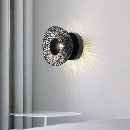 Moderne Væglampe med Elegant Metalfinish Væglamper Tech Butik