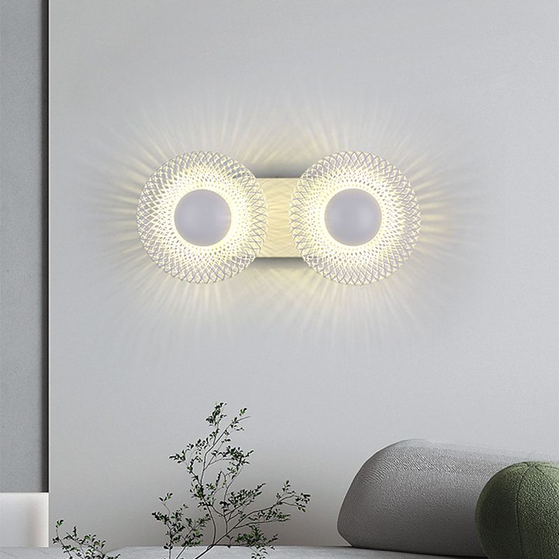 Moderne Væglampe med Elegant Metalfinish Væglamper Tech Butik