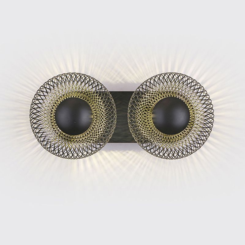 Moderne Væglampe med Elegant Metalfinish Væglamper Tech Butik