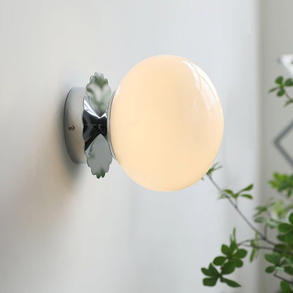 Moderne Væglampe med Glas Kugle til Soveværelse og Stue Væglamper Tech Butik