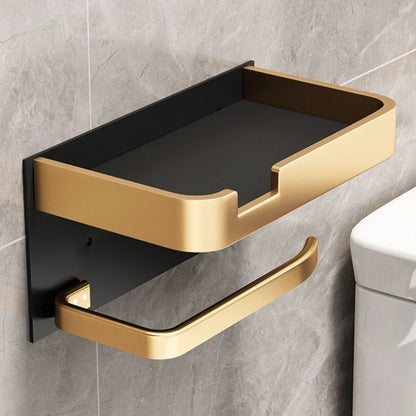 Moderne Vægmonteret Toiletpapirholder med Elegant Finish Toiletpapirholder Tech Butik