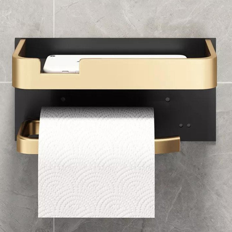 Moderne Vægmonteret Toiletpapirholder med Elegant Finish Toiletpapirholder Tech Butik