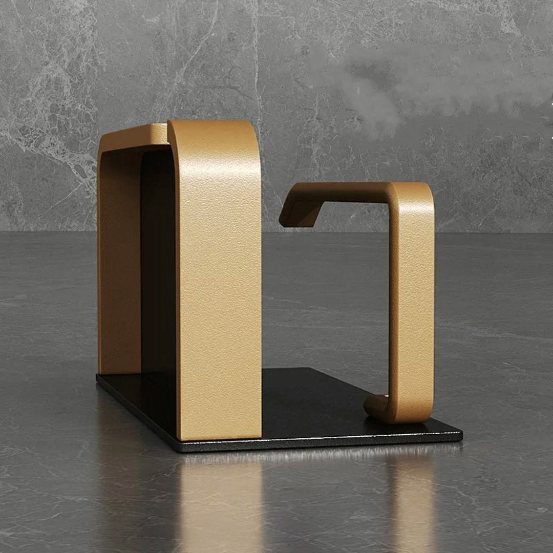 Moderne Vægmonteret Toiletpapirholder med Elegant Finish Toiletpapirholder Tech Butik