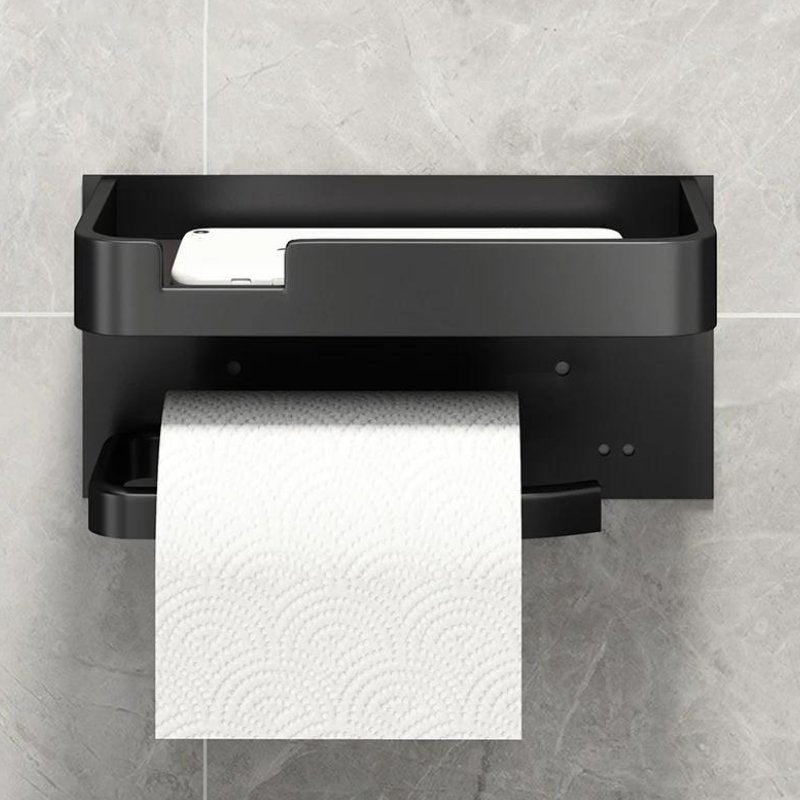 Moderne Vægmonteret Toiletpapirholder med Elegant Finish Toiletpapirholder Tech Butik