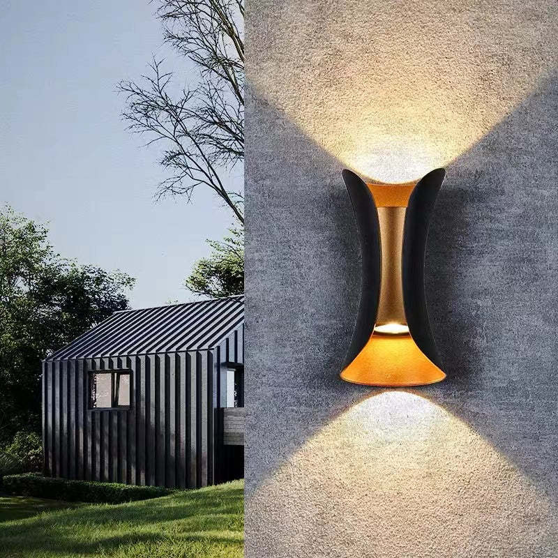 Moderne Vandtæt LED Væglampe til Udendørs og Indendørs Brug Lamp Tech Butik