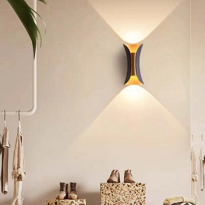 Moderne Vandtæt LED Væglampe til Udendørs og Indendørs Brug Lamp Tech Butik