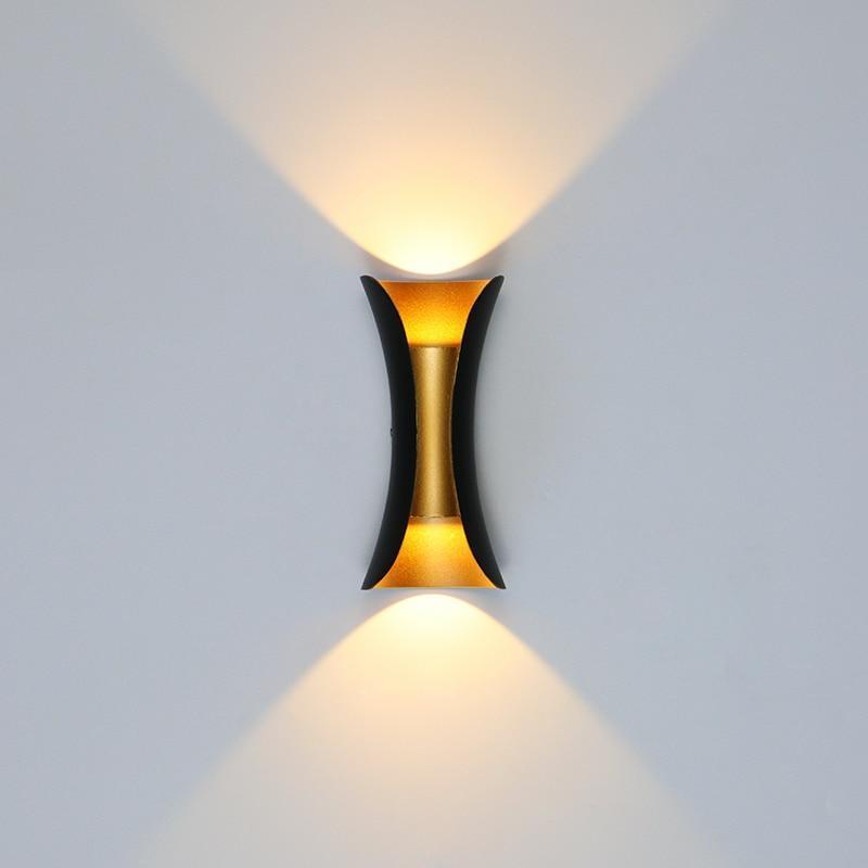 Moderne Vandtæt LED Væglampe til Udendørs og Indendørs Brug Lamp Tech Butik