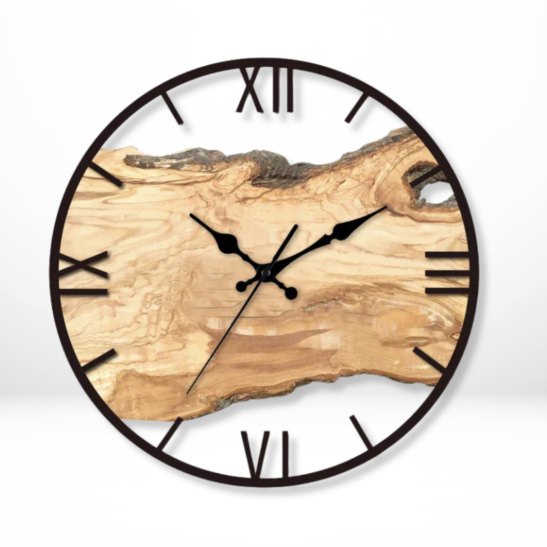 Moderne akryl vægur Ure Tech Butik B