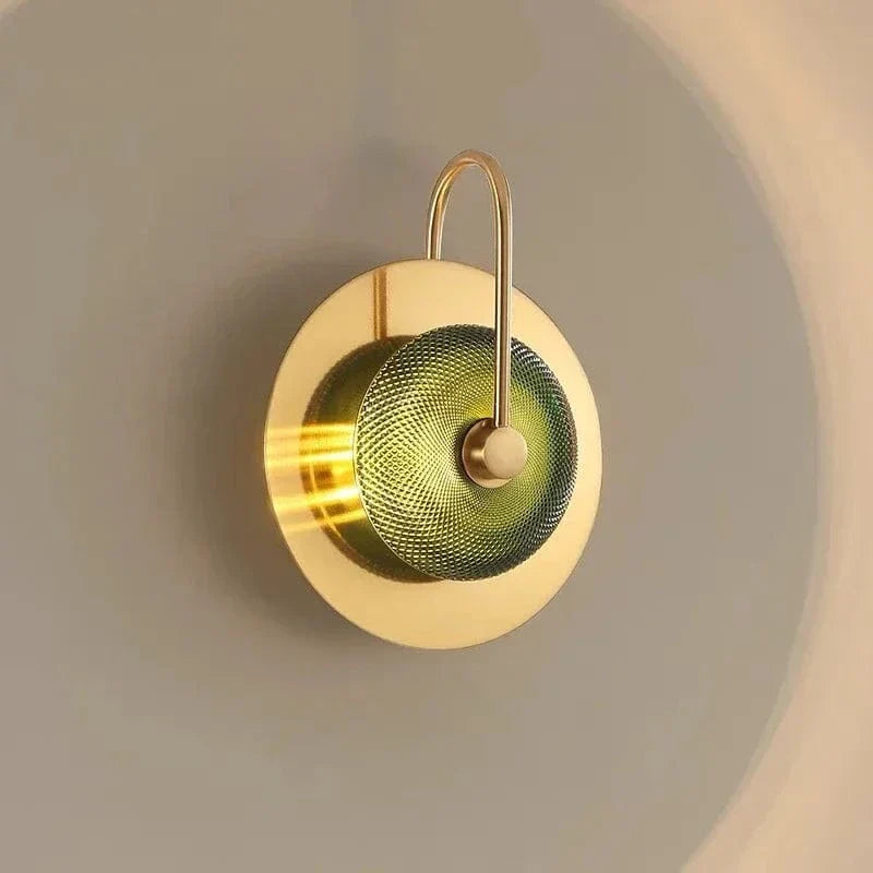 Moderne glas væglampe til soveværelse og stueindretning Væglamper Tech Butik