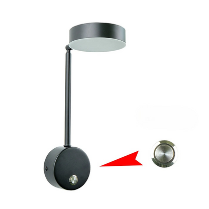 Moderne justerbar LED-væglampe til elegante rum Væglamper Tech Butik Sort B - Med kontakt Kold hvid