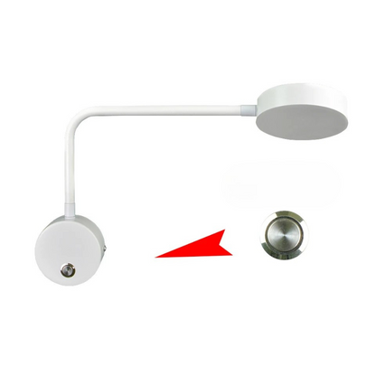 Moderne justerbar LED-væglampe til elegante rum Væglamper Tech Butik Hvid B - Med kontakt Kold hvid