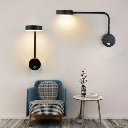 Moderne justerbar LED-væglampe til elegante rum Væglamper Tech Butik