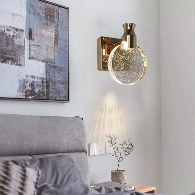 Moderne krystal LED-væglampe til spisestue og stuer Væglamper Tech Butik