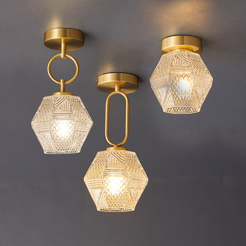 Moderne loftlampe med diamantmønster til elegante interiører Loftslampe Tech Butik