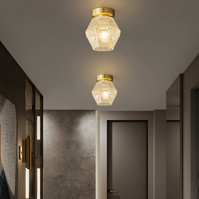 Moderne loftlampe med diamantmønster til elegante interiører Loftslampe Tech Butik