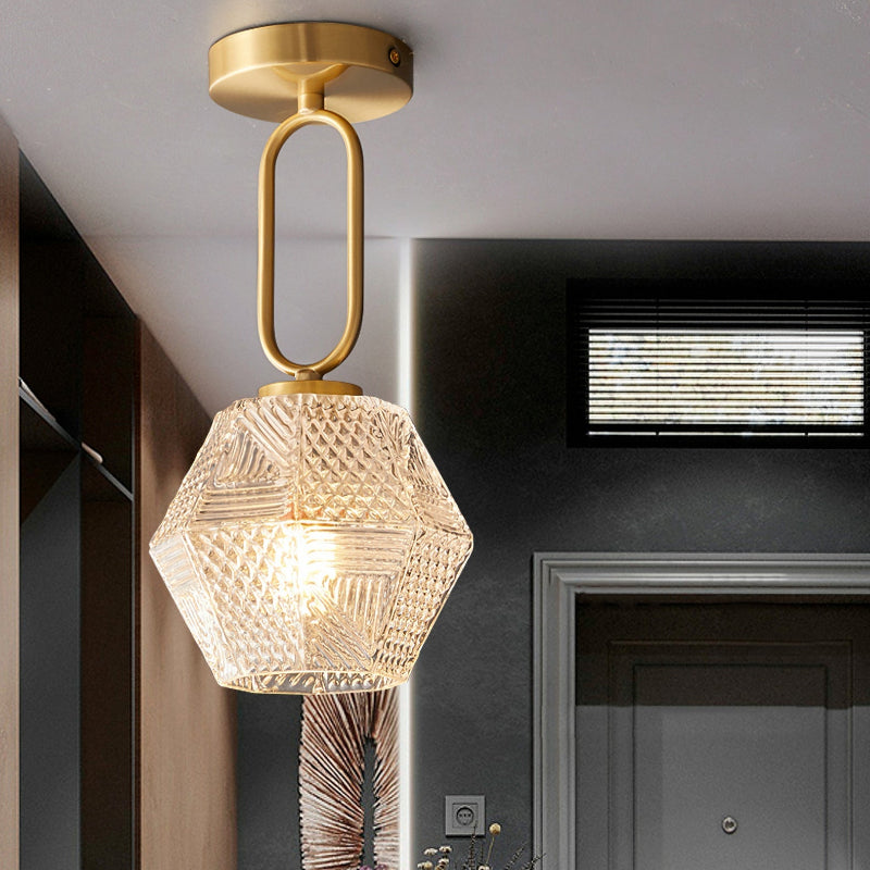 Moderne loftlampe med diamantmønster til elegante interiører Loftslampe Tech Butik