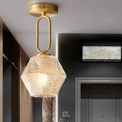 Moderne loftlampe med diamantmønster til elegante interiører Loftslampe Tech Butik