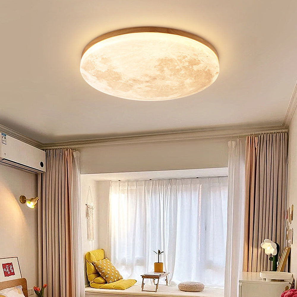 Moderne månelampe loftlampe med blødt LED-lys Loftslampe Tech Butik