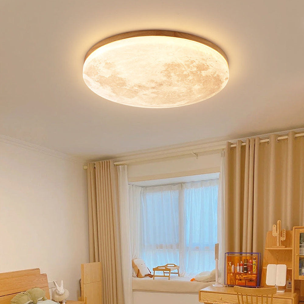 Moderne månelampe loftlampe med blødt LED-lys Loftslampe Tech Butik