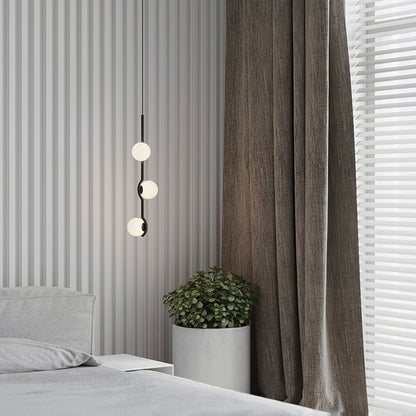 Moderne minimalistisk glaspendellampe med elegant design Hængende lampe Tech Butik